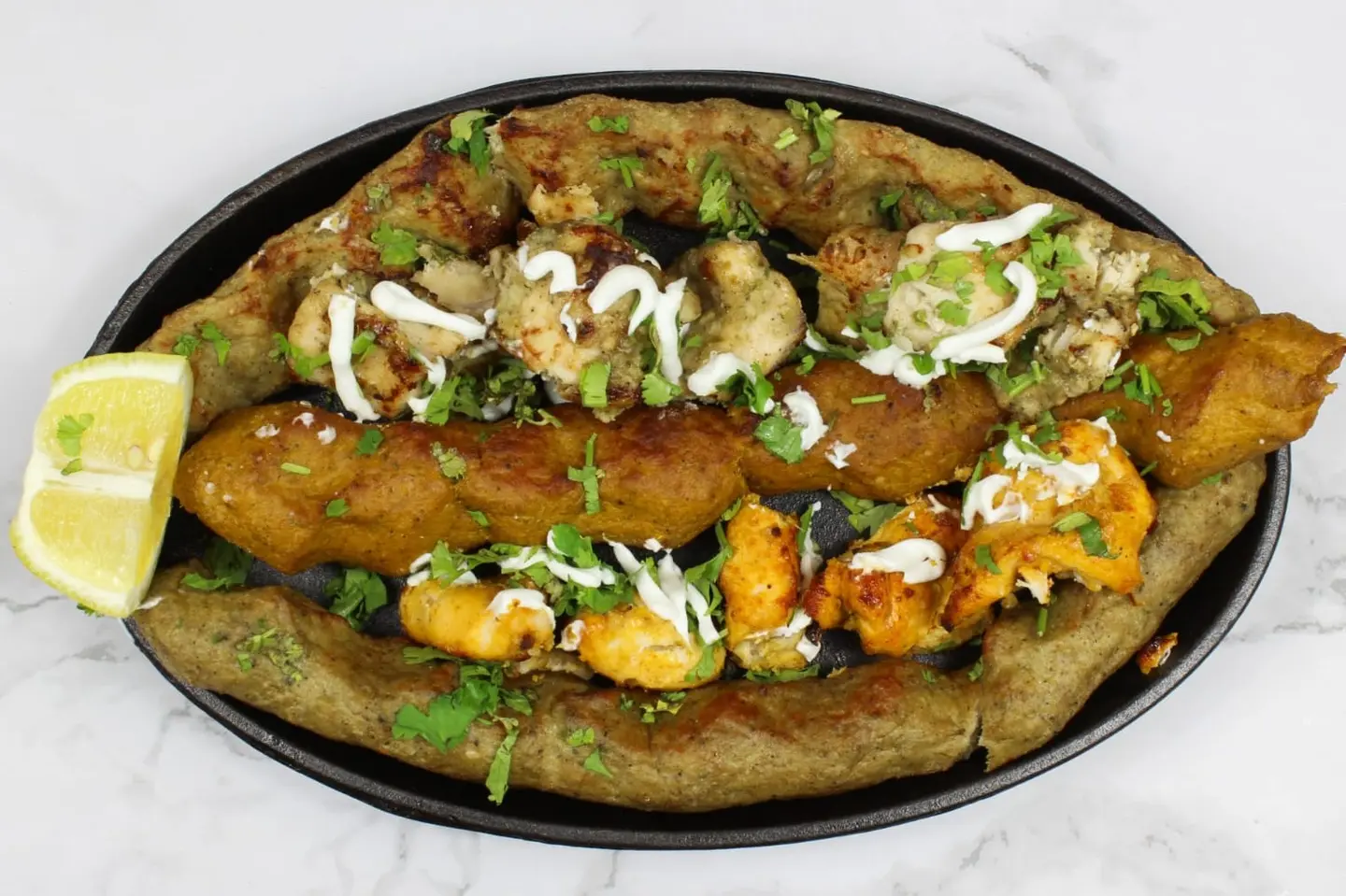 Bar Bq Platter Half