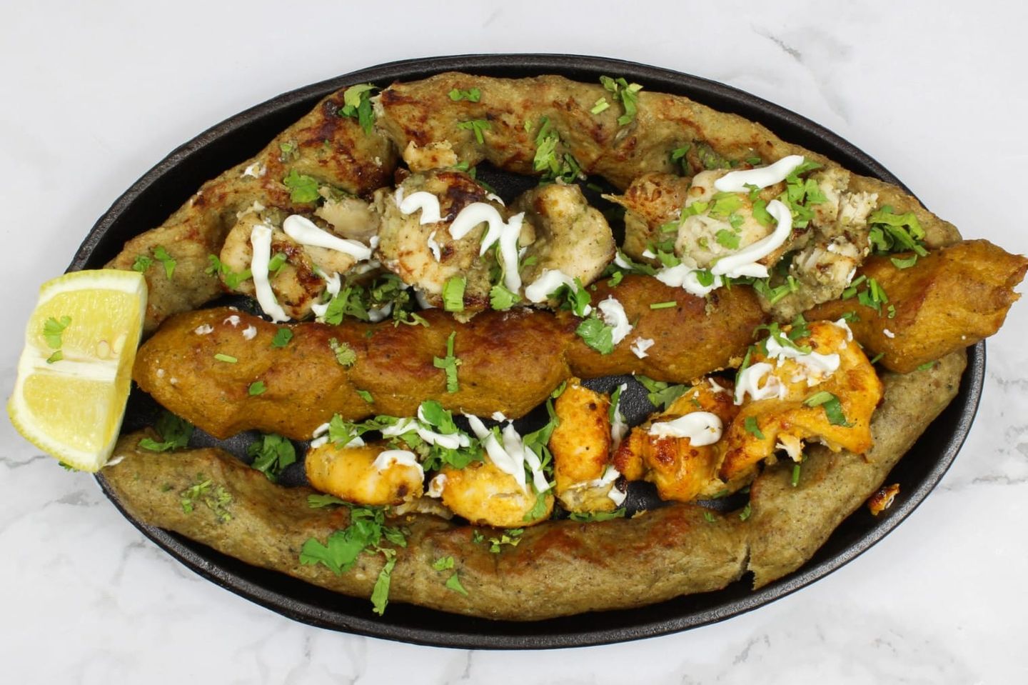 Bar Bq Platter Half