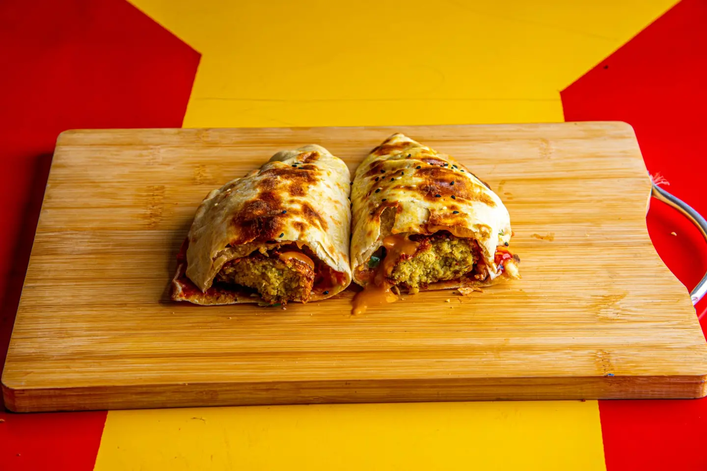 فطيرة فلافل