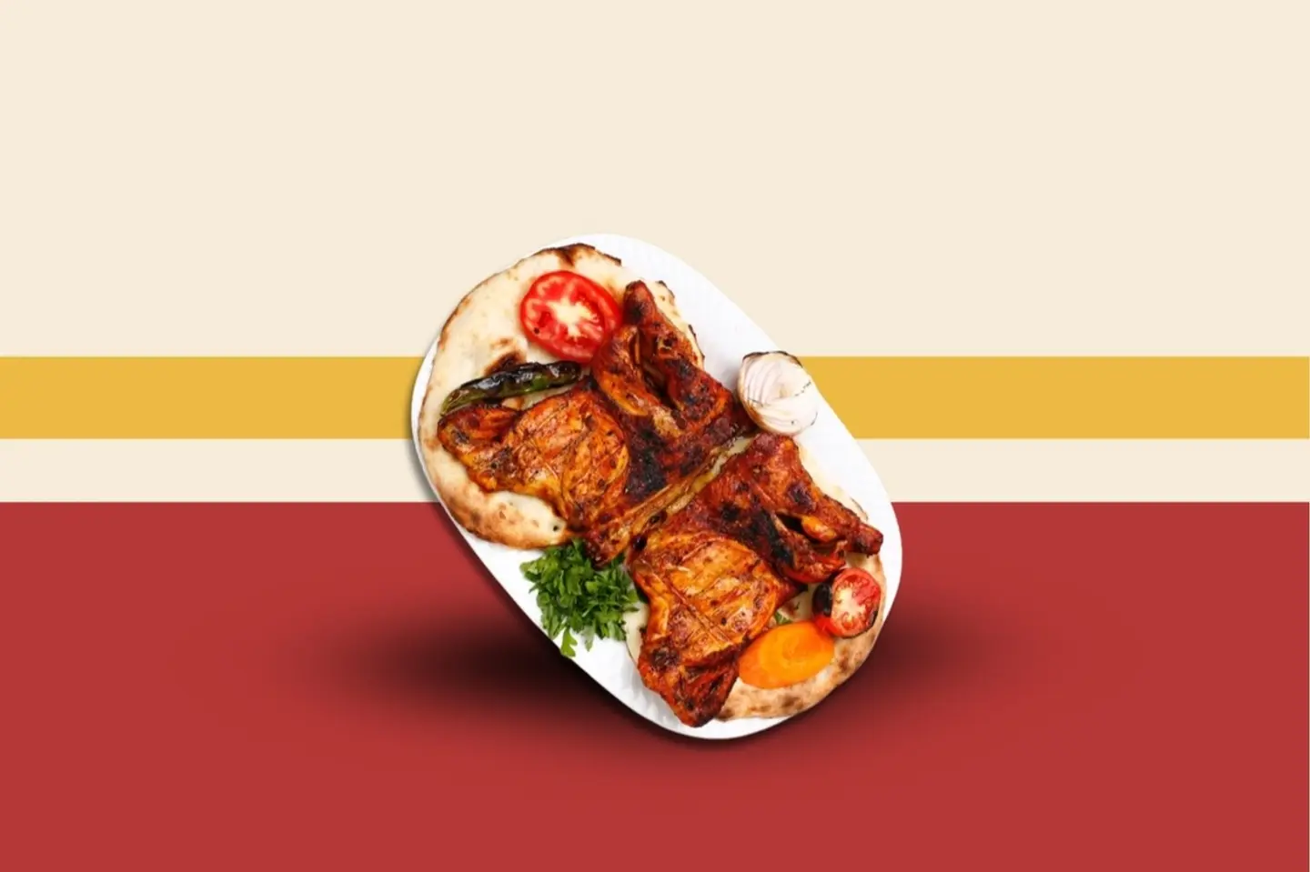 Charcoal Chicken Plain - Whole Charcoal Grilled Chicken Plain