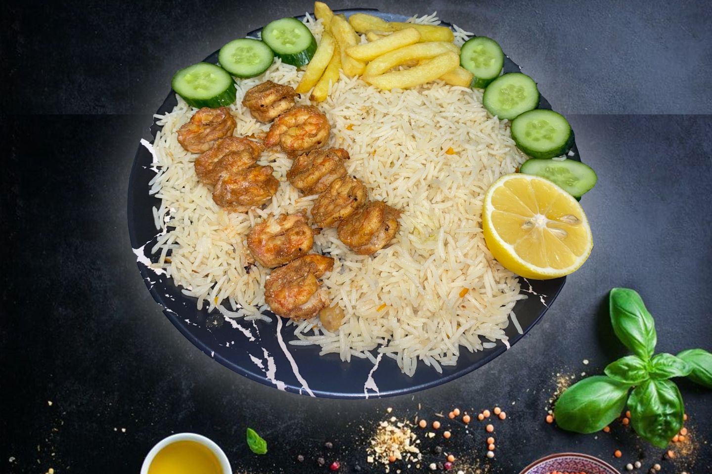 Grilled Shrimp Meal