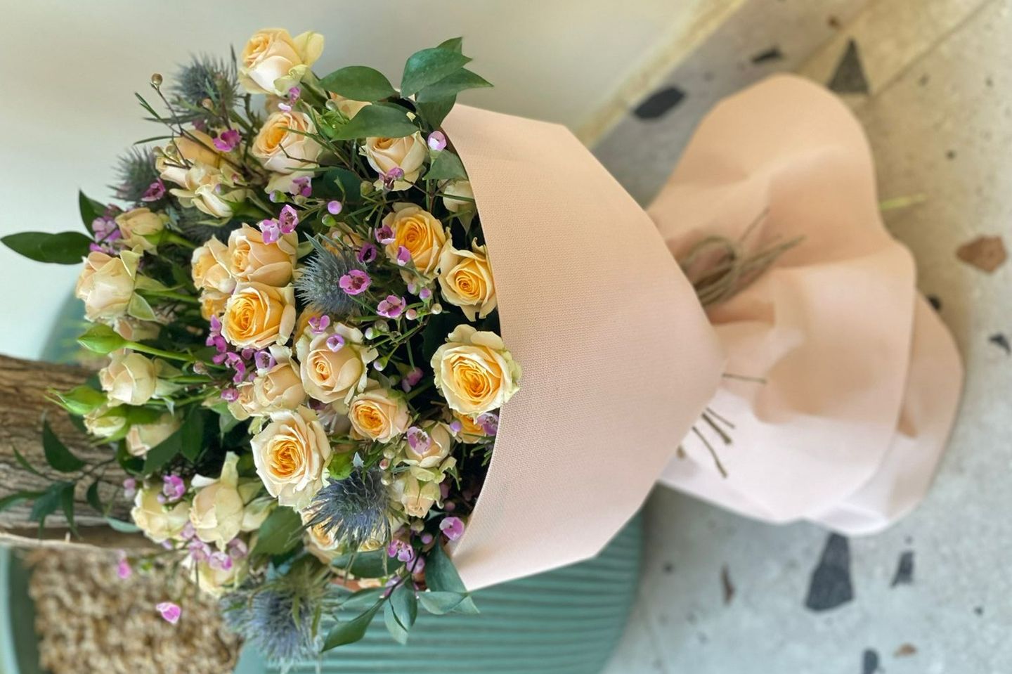 Natural Roses Bouquet B10