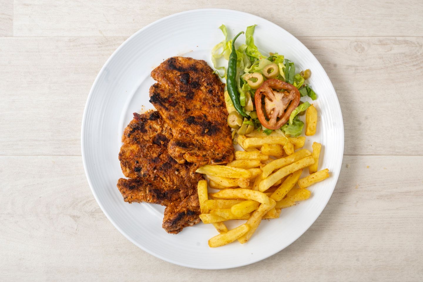 Grilled Chicken Dish