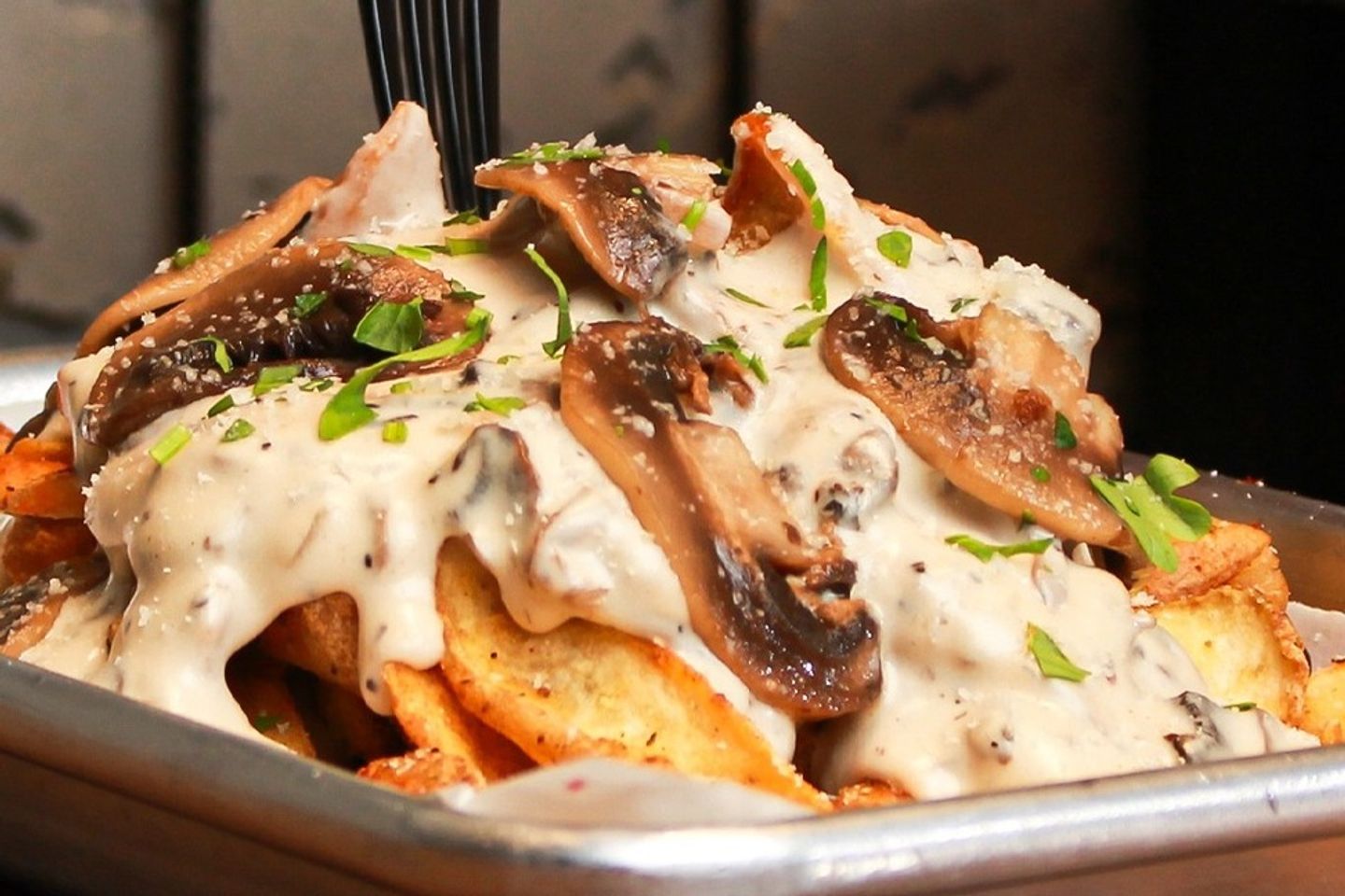 Truffle Mushroom Fries