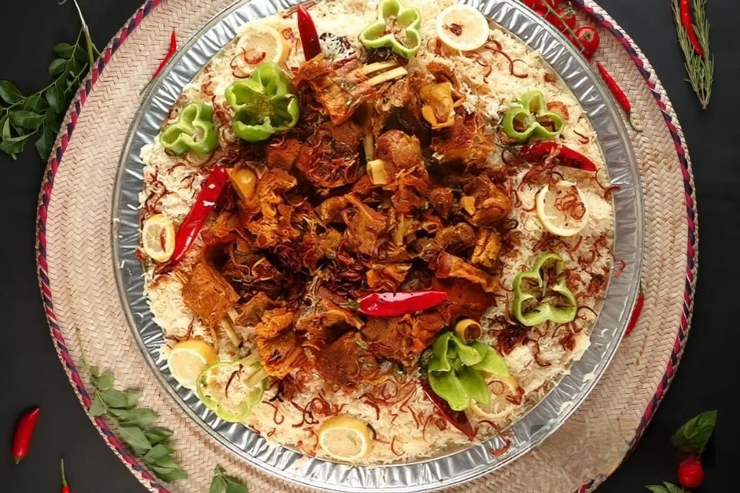 وليمة مثلوثة دجاج