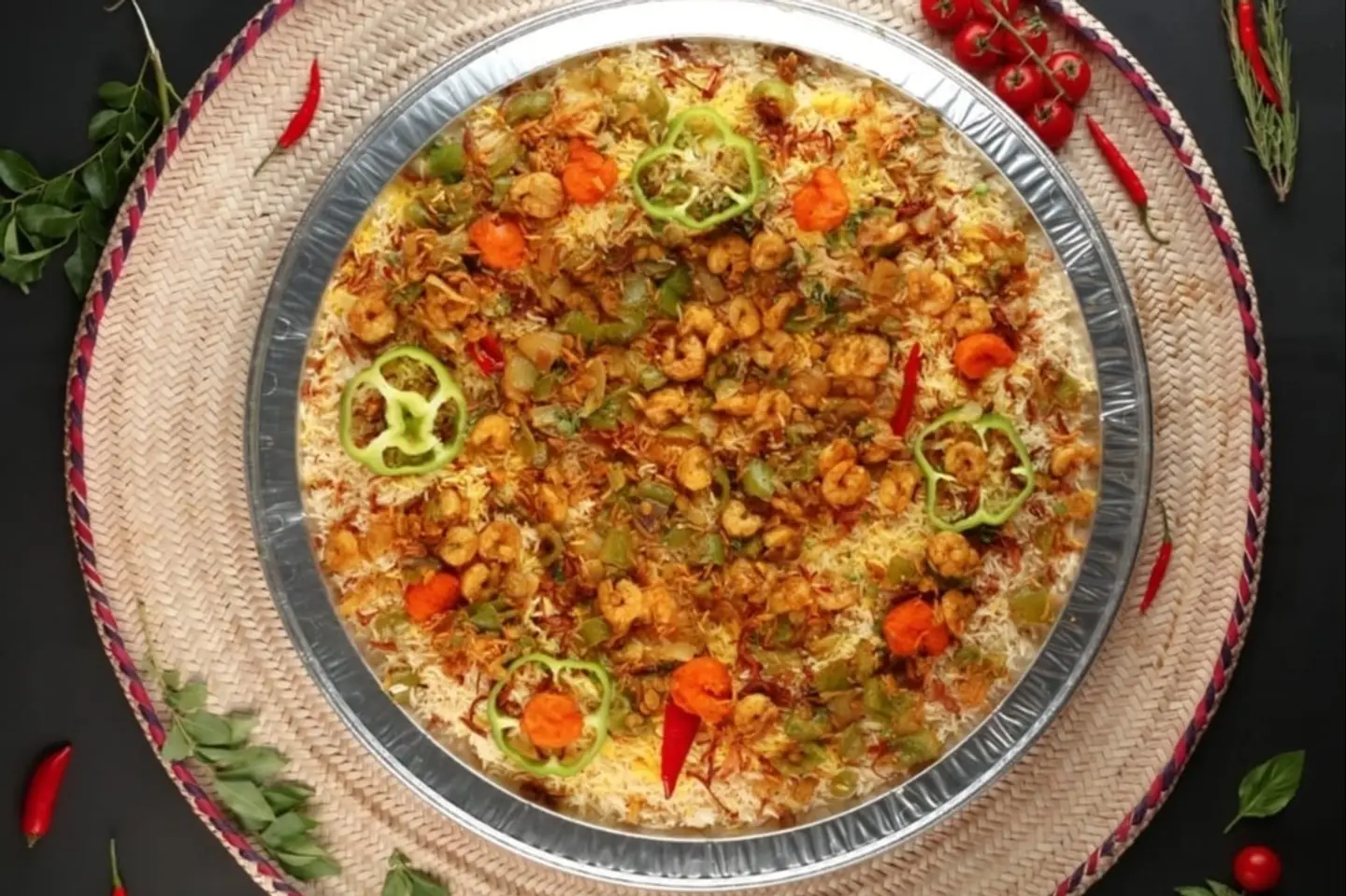 وليمة مندي ربيان