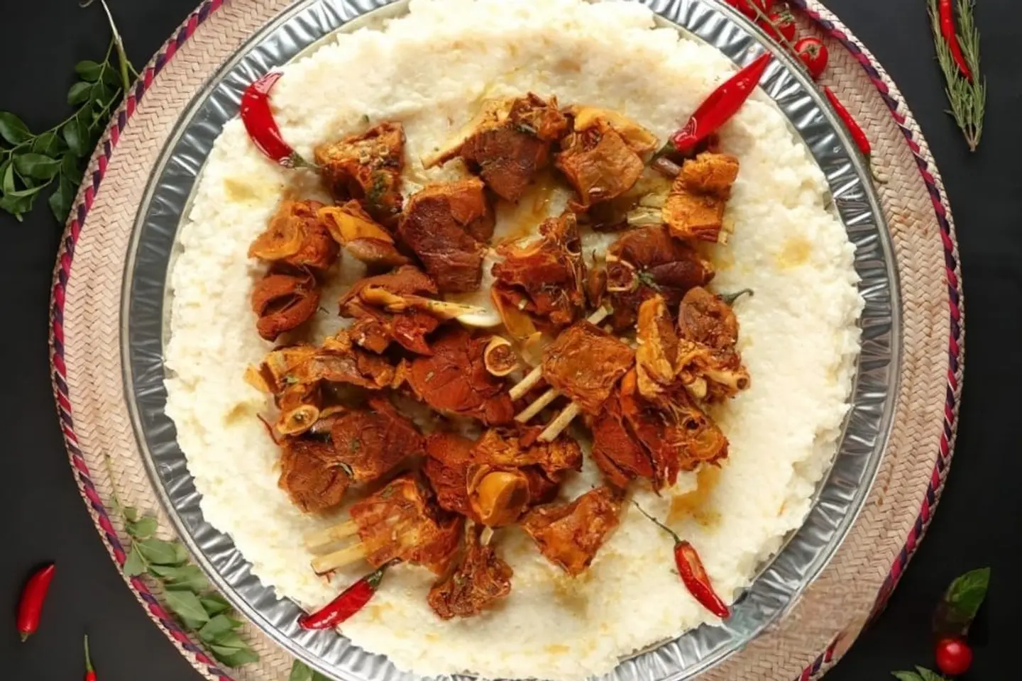 وليمة سليق طائفي لحم