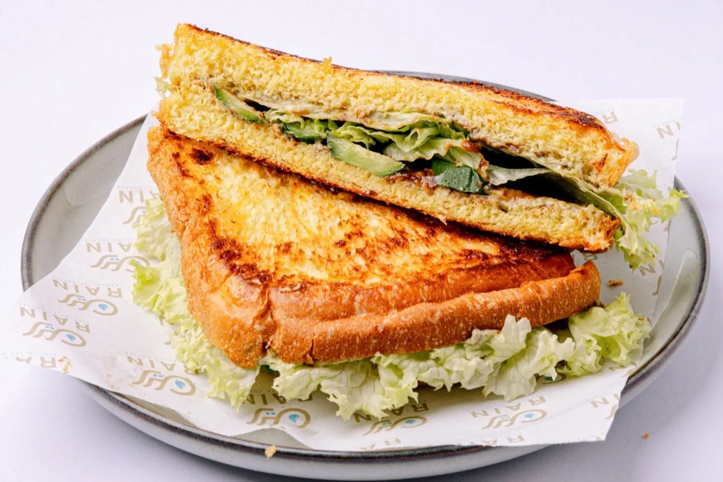 Labneh Zaatar Sandwich