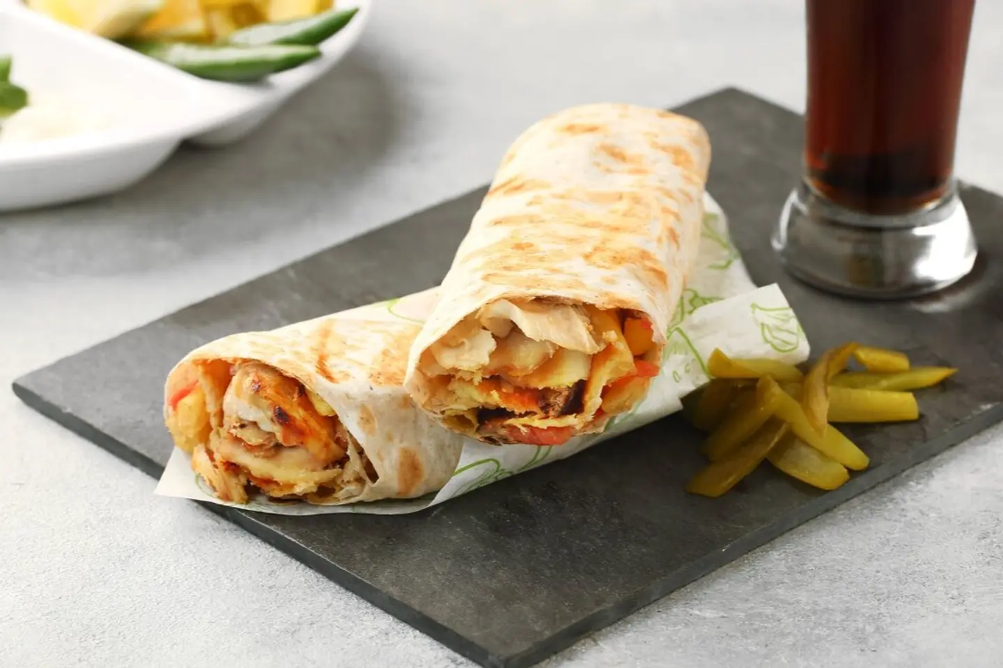Chicken Shawarma Saroukh Sandwich