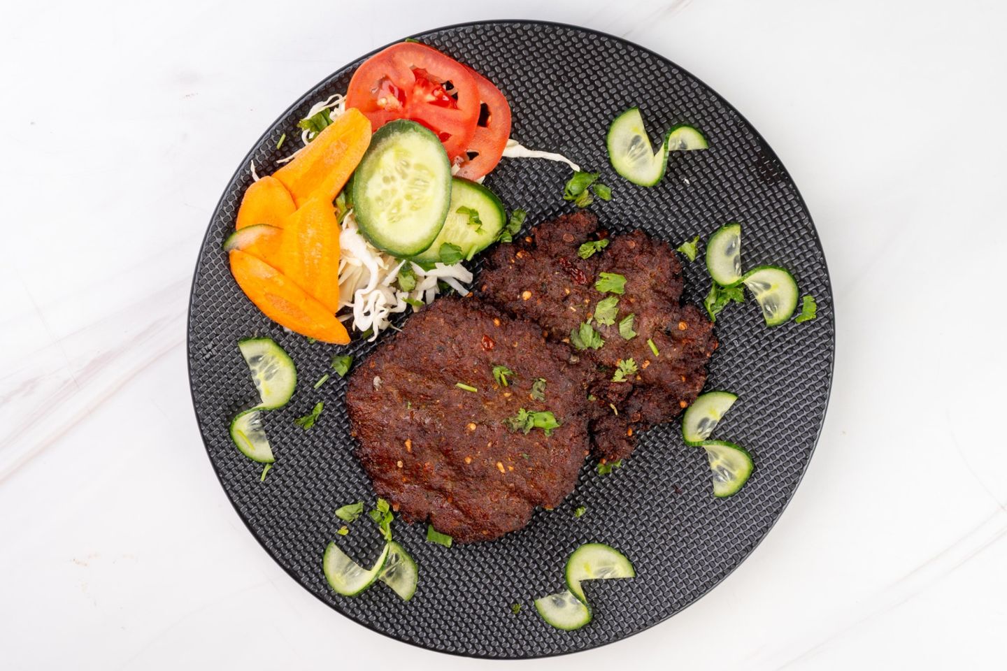 Chapli Kebab Plate