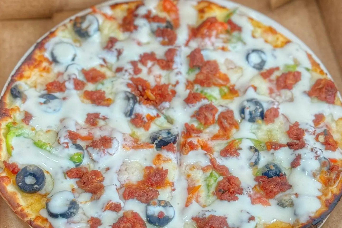 بيتزا رانش كبيرة