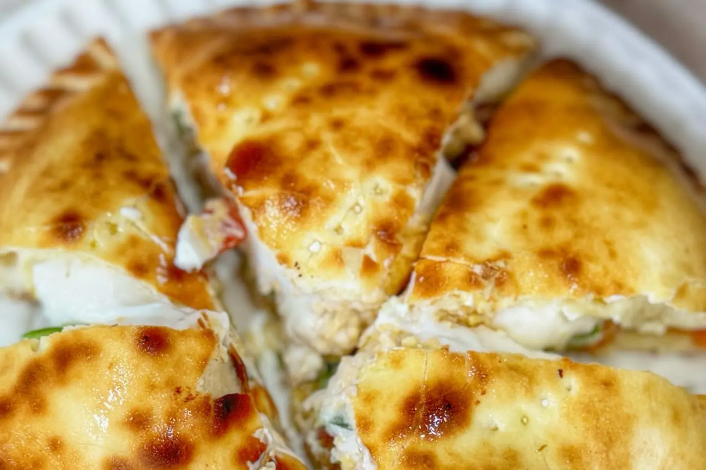 فطيرة فلافل بالجبنة