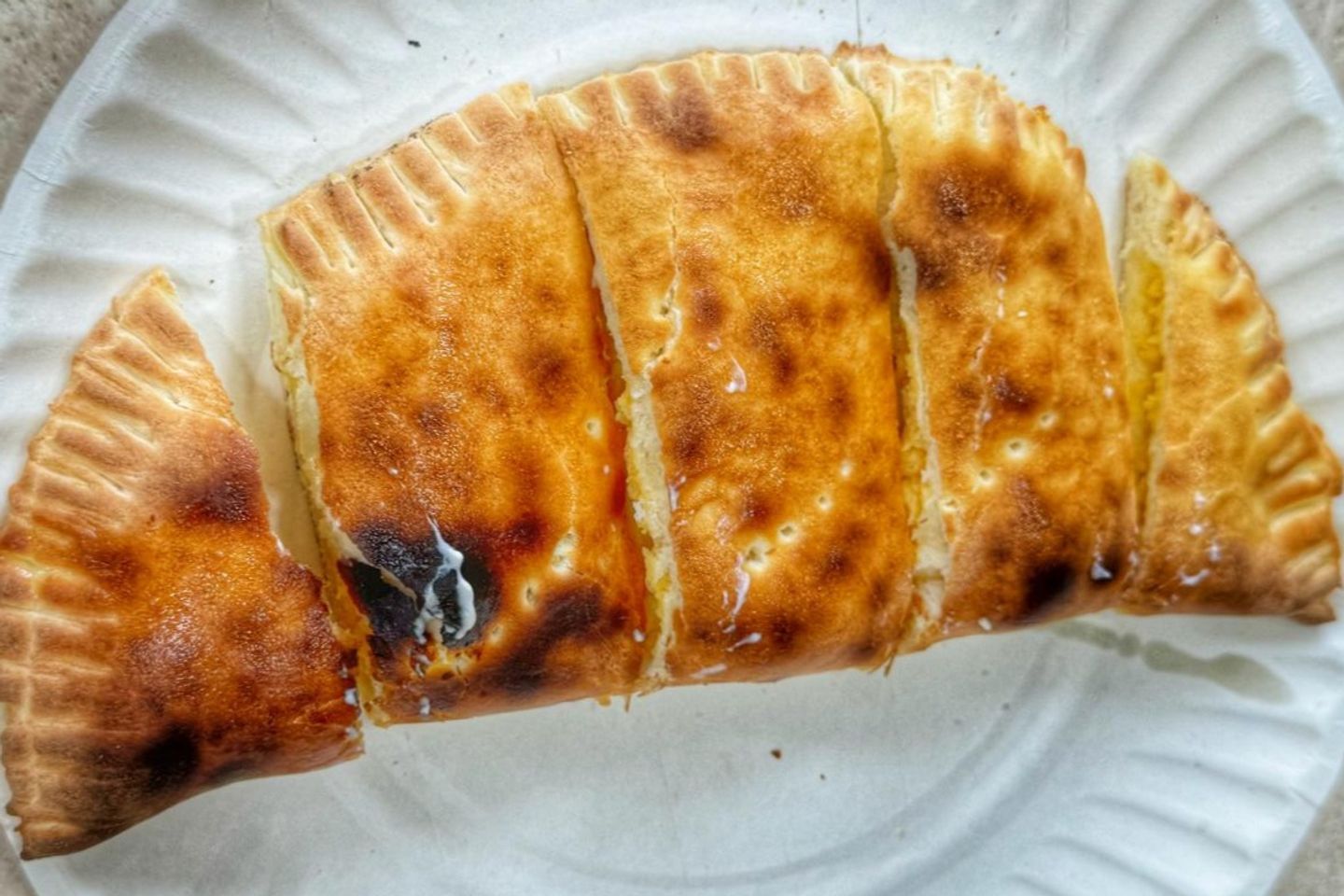 فطيرة سبانخ لبنة