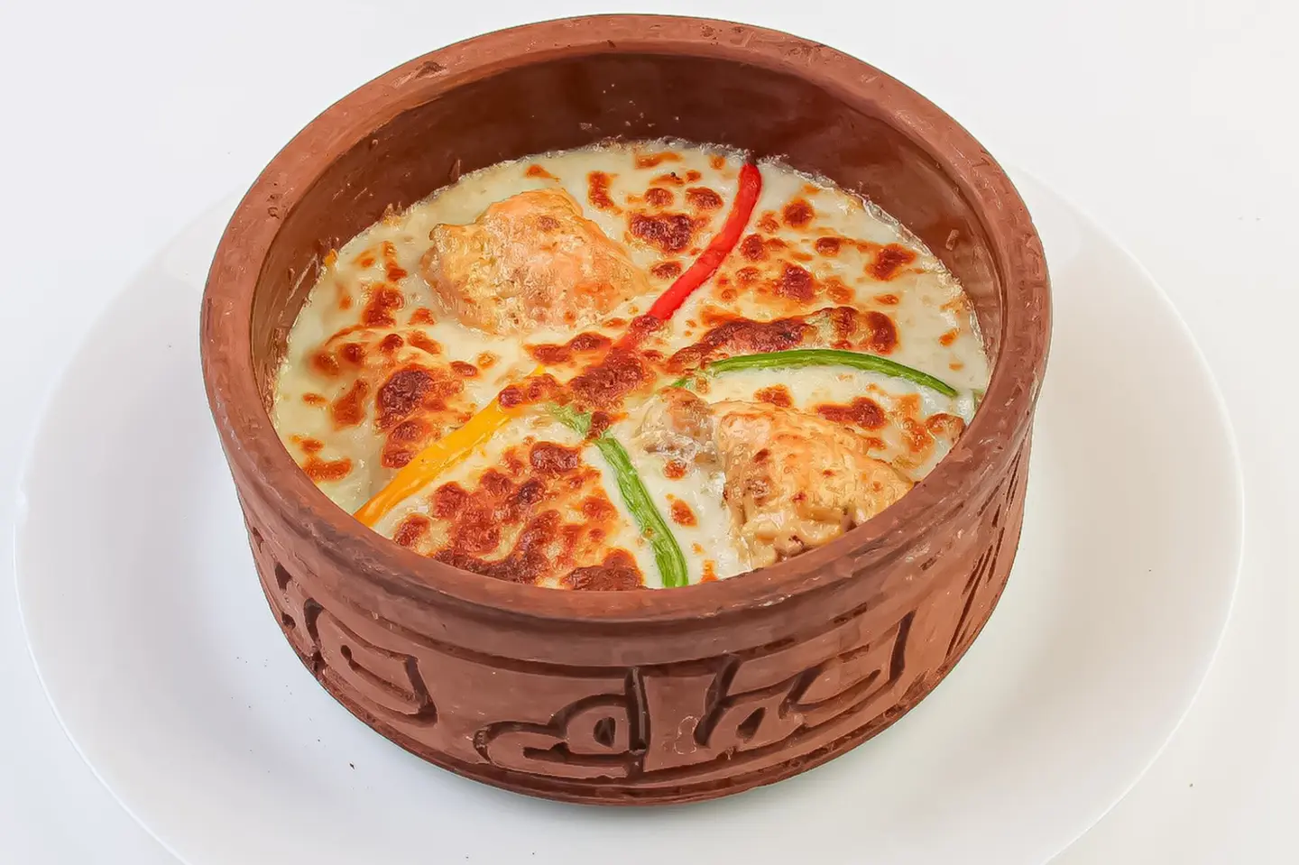 طاجن سالمون بالكريمه