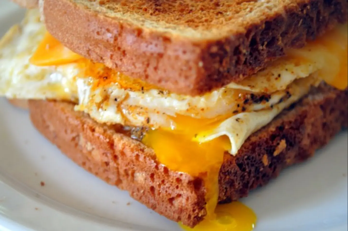 Two Fried Egg Sandwich