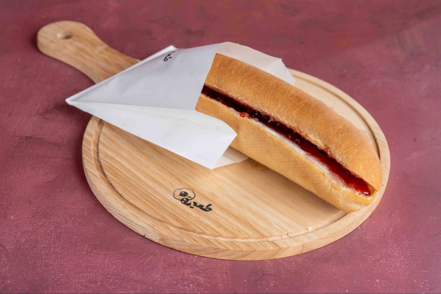Jam With Cheese Sandwich