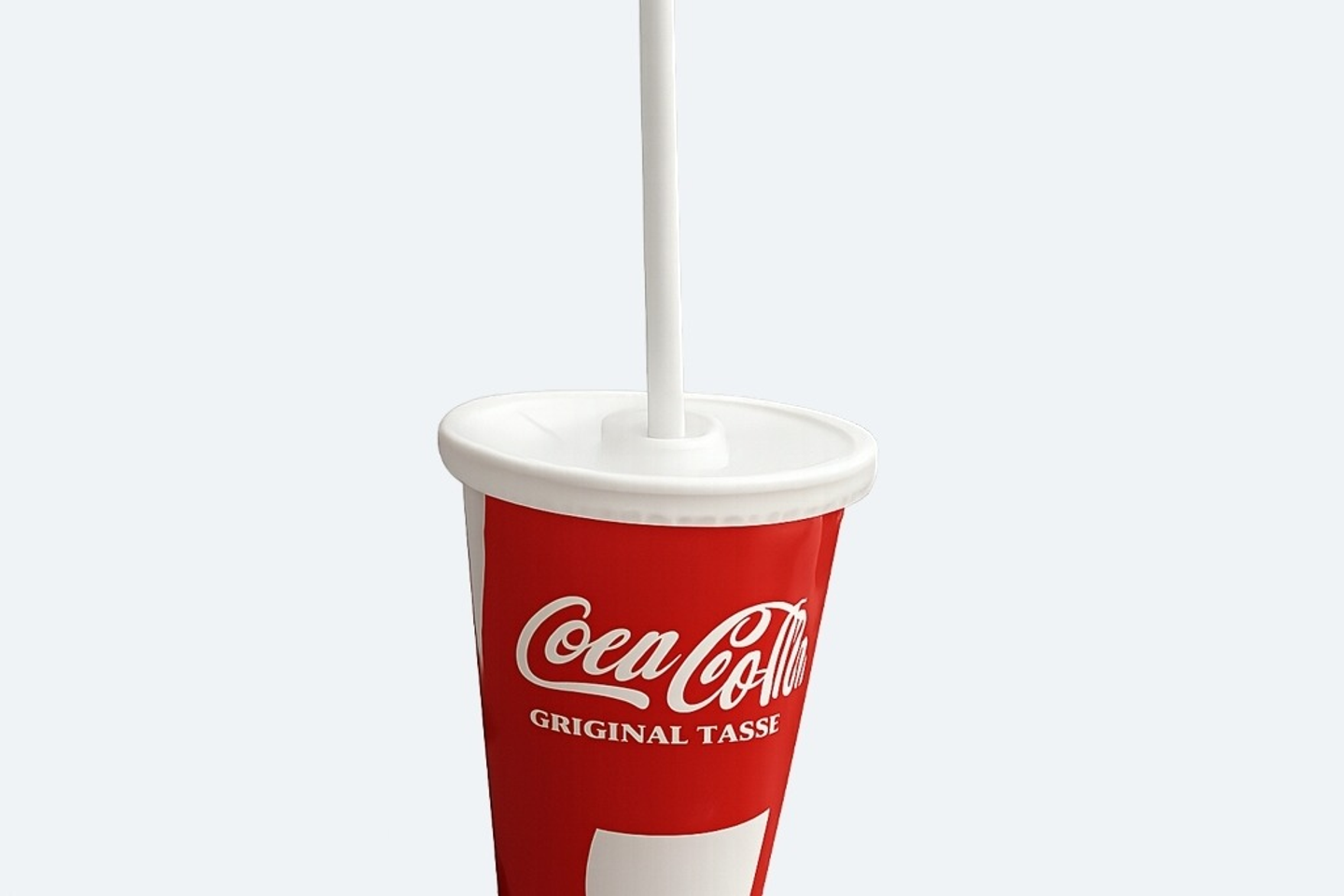 كوب ورقي من كوكا كولا