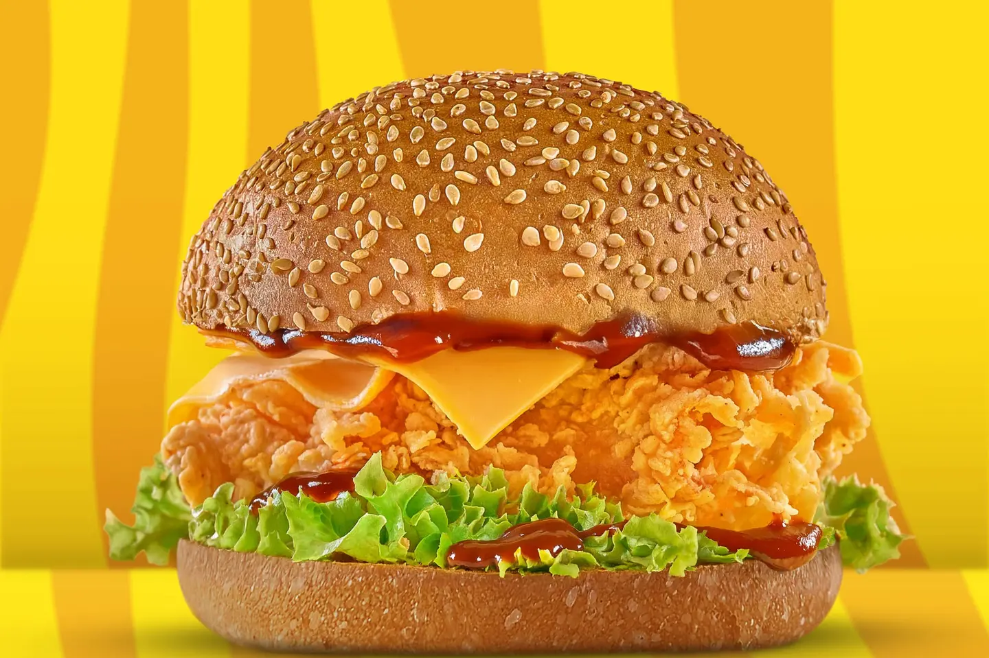 Bbq Crispy Burger