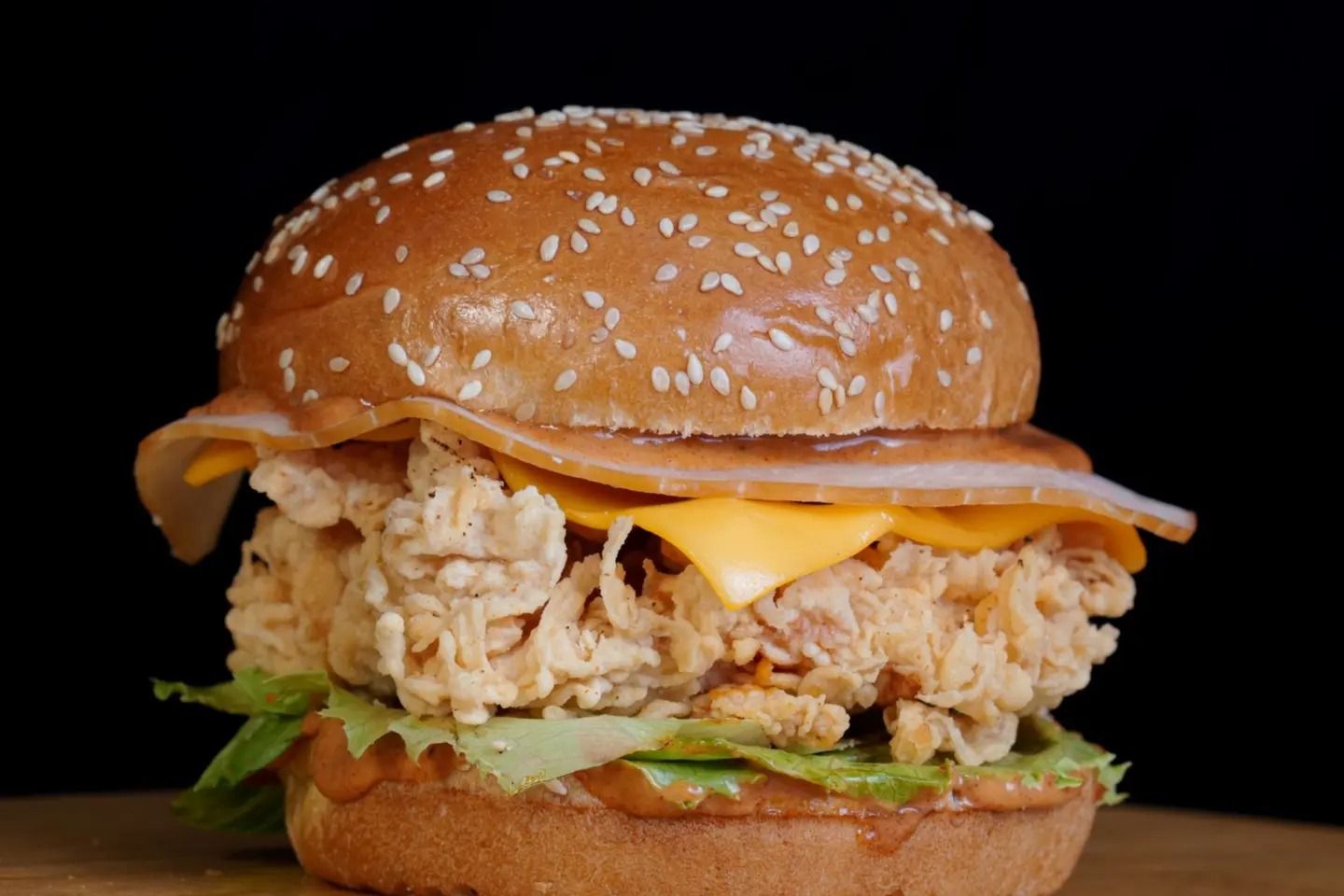 Smokey Crispy Burger