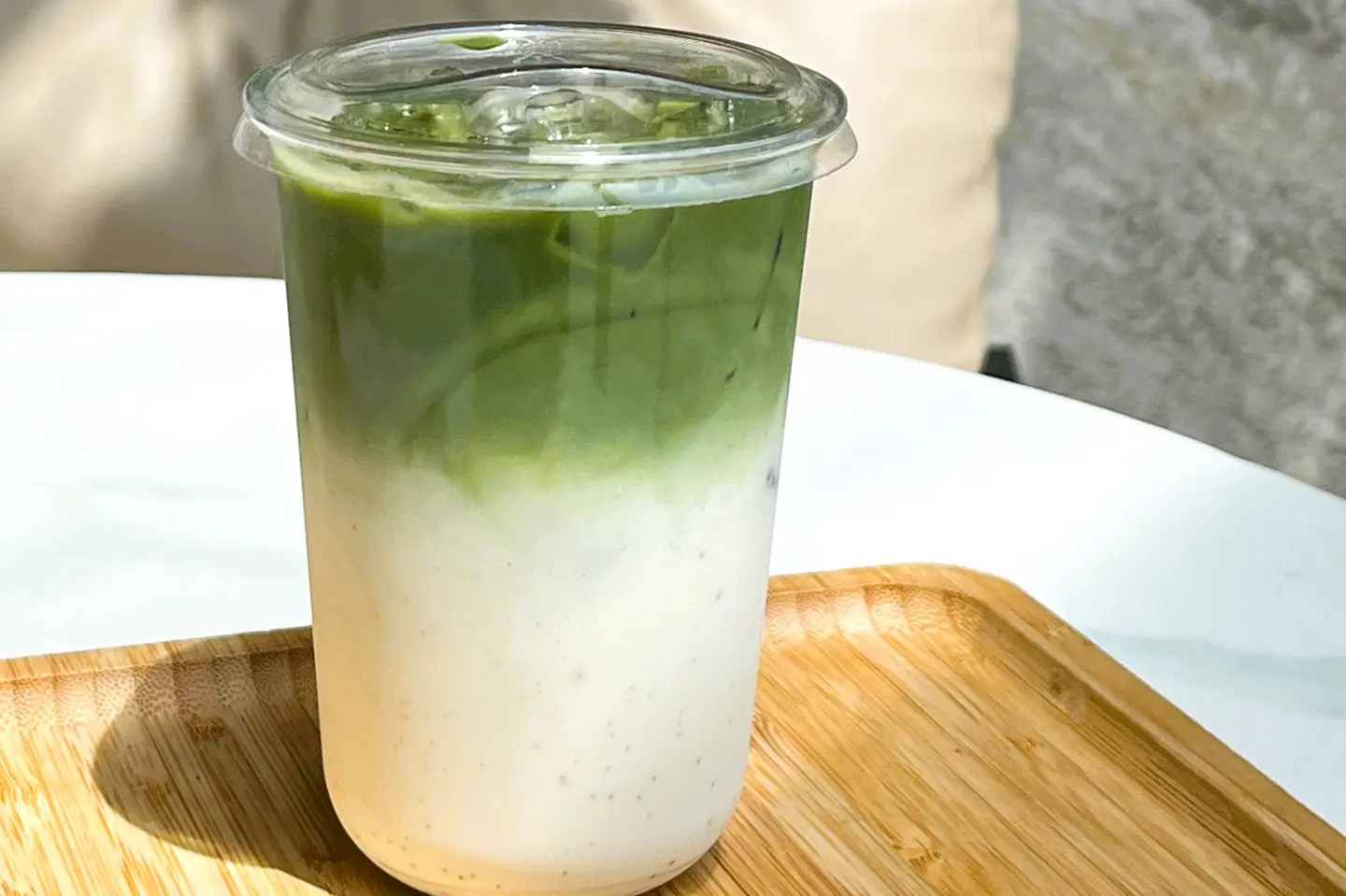 Matcha Ice Coconut Latte