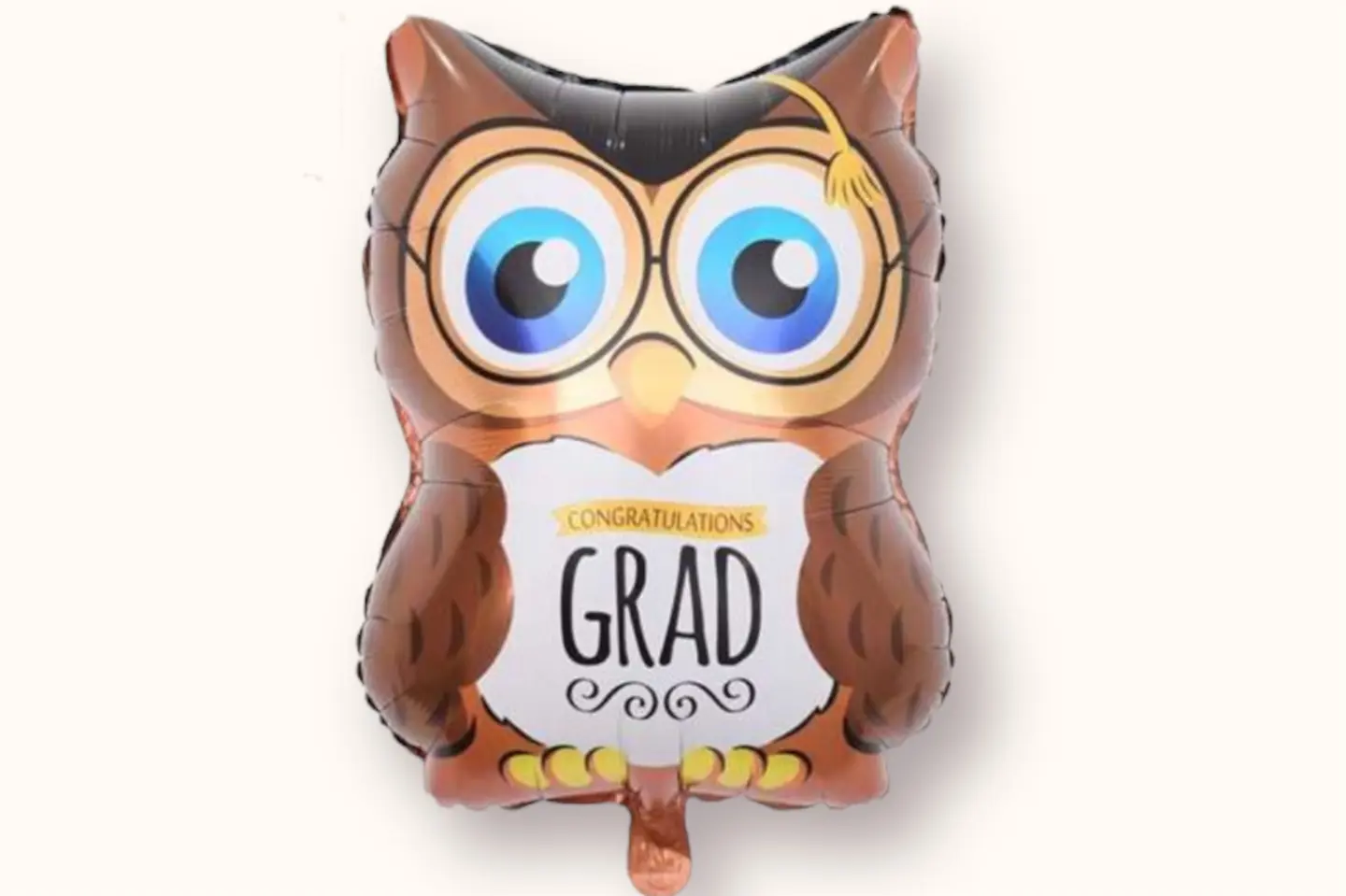 Owl Foil Graduation Balloon