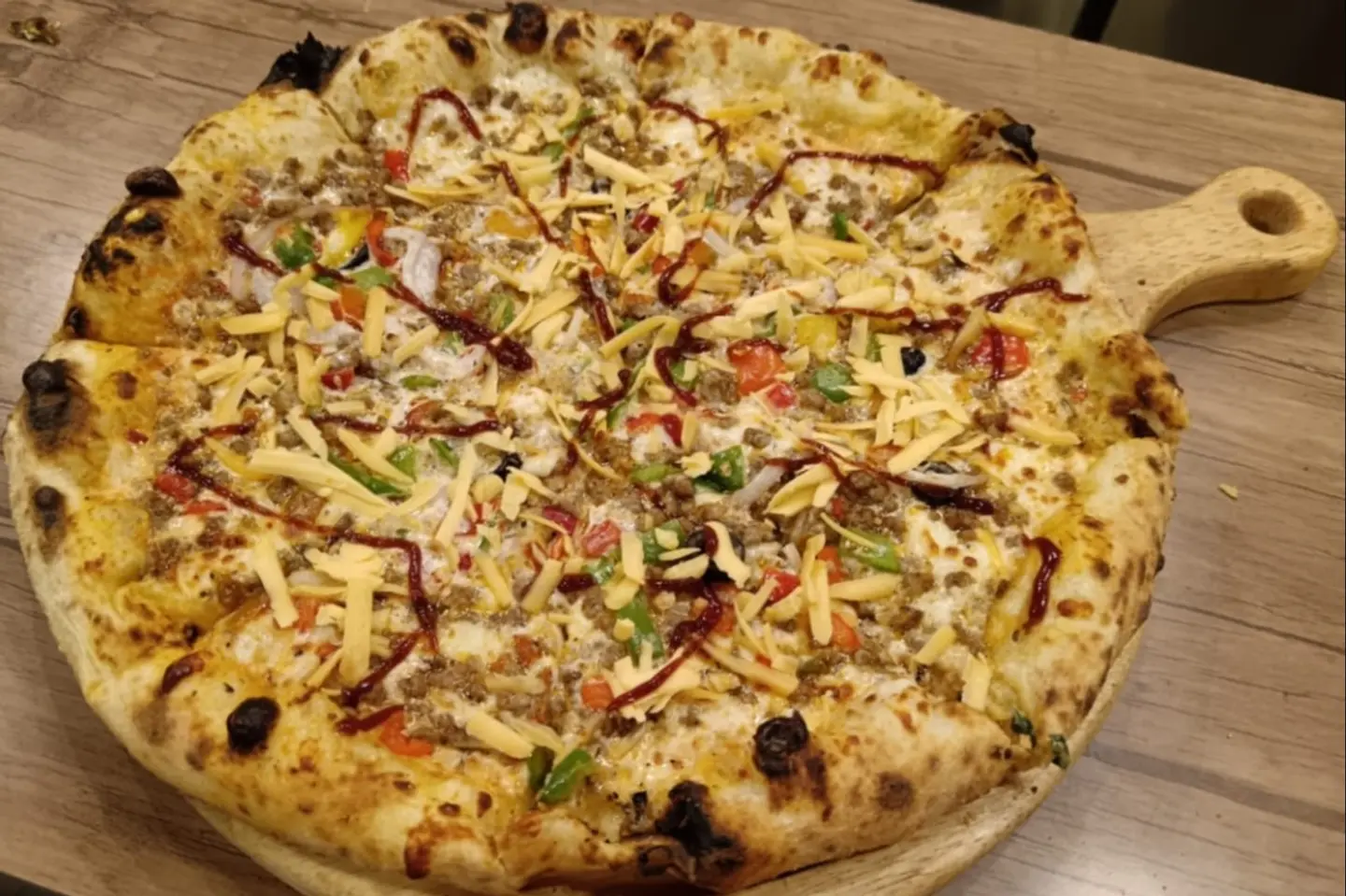 Bbq Beef Pizza