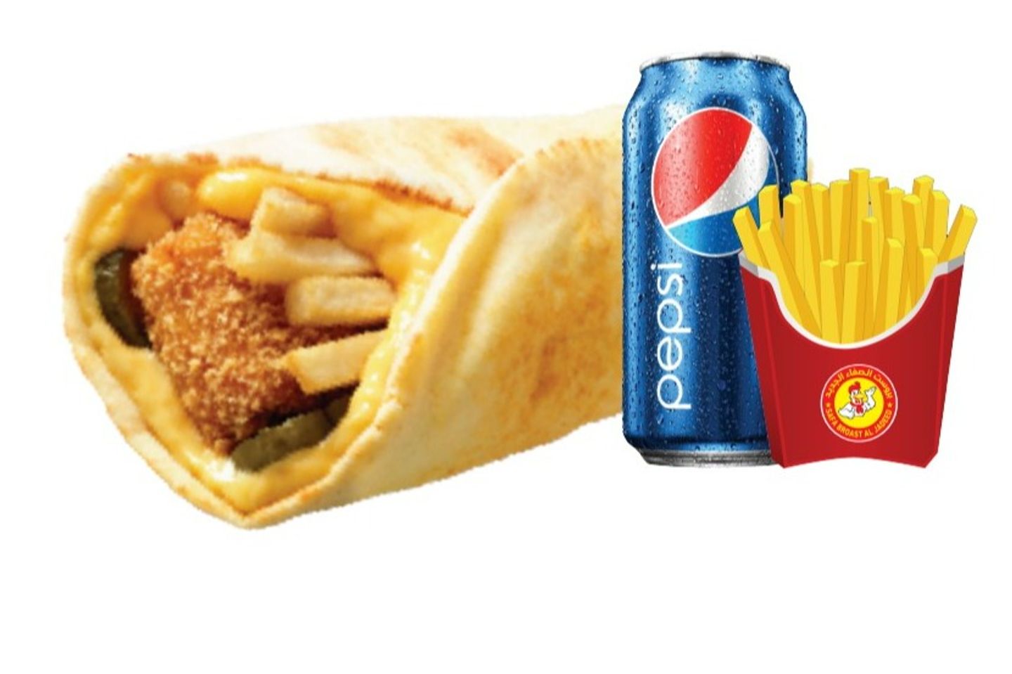 فيليه ساندويتش وجبة