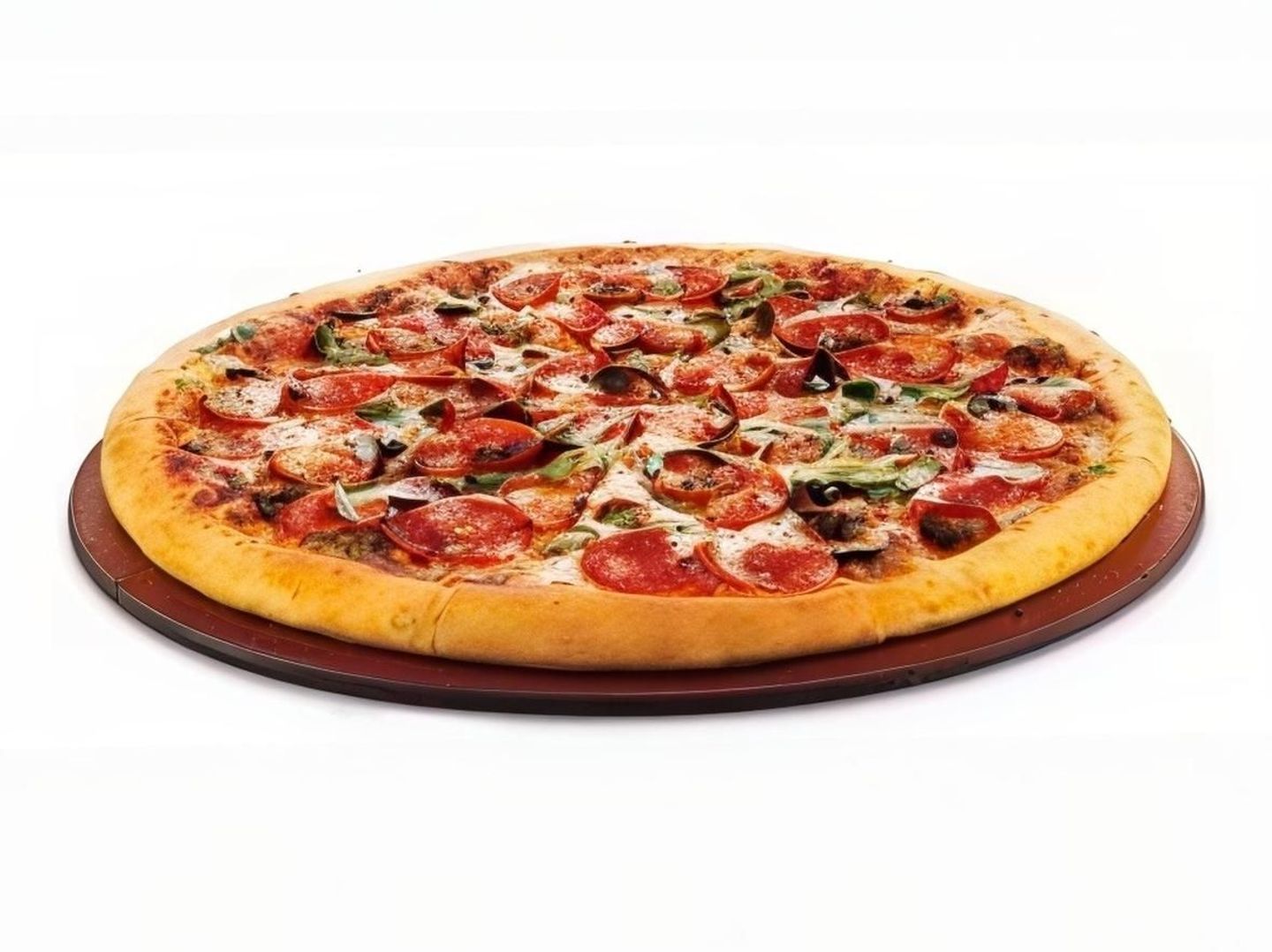 Pepperoni Pizza With Vegetables - Small