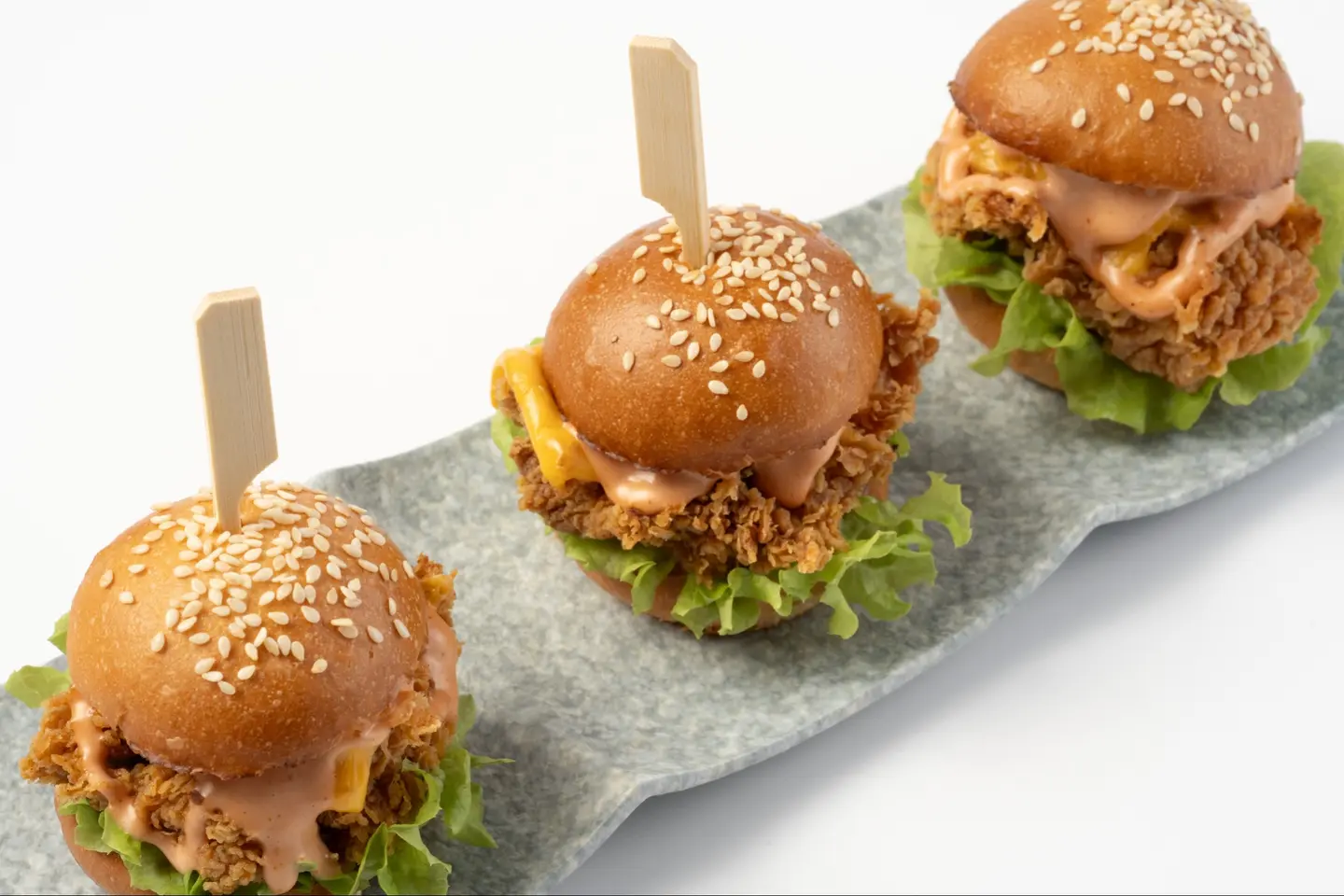 سلايدرز الدجاج