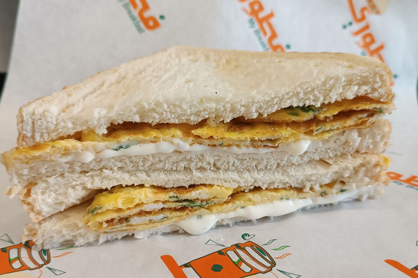 Fried Egg   Sliced Bread