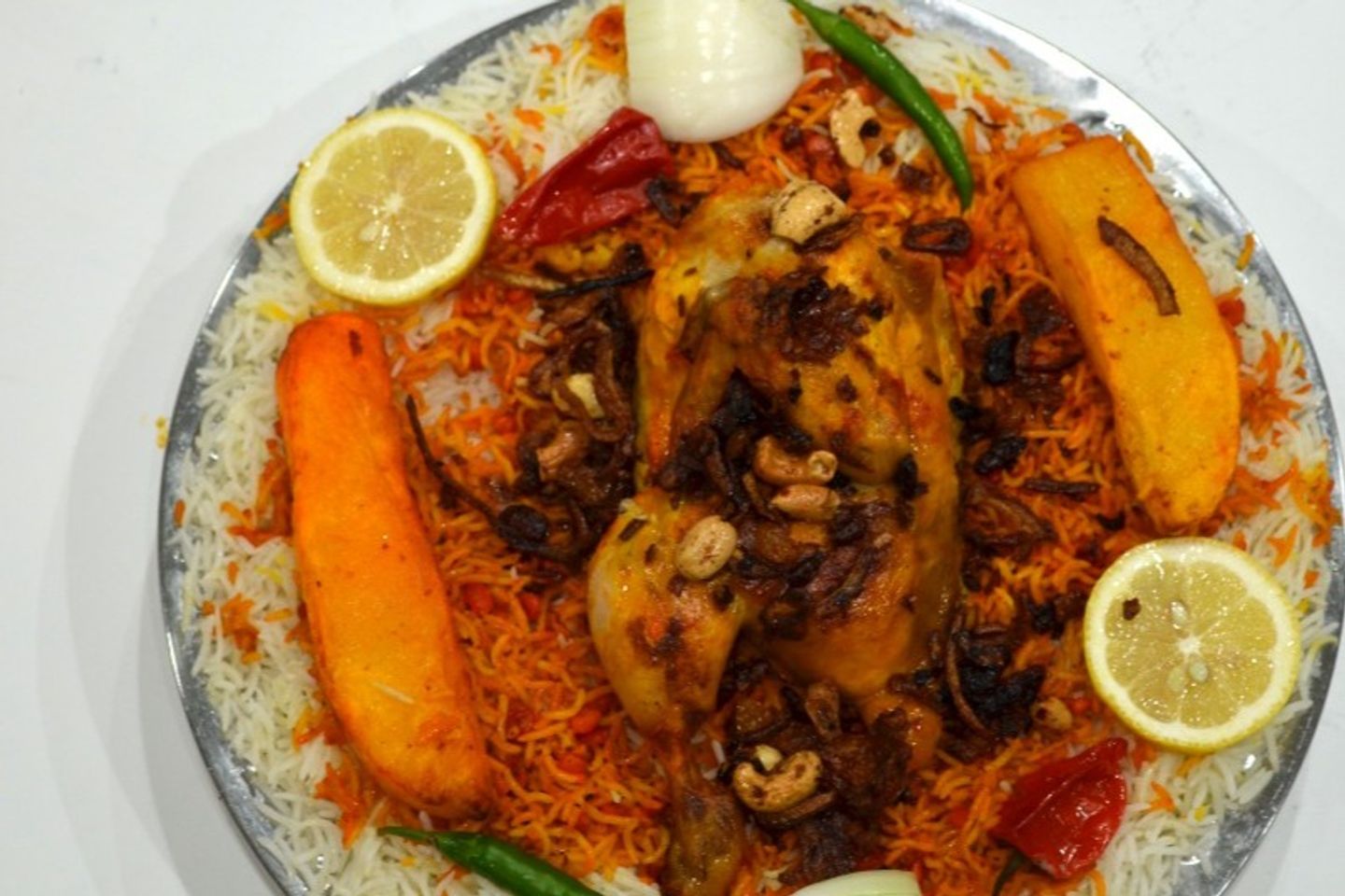 Makboos Kuwaiti Meat And Peshawar Rice With Saffron