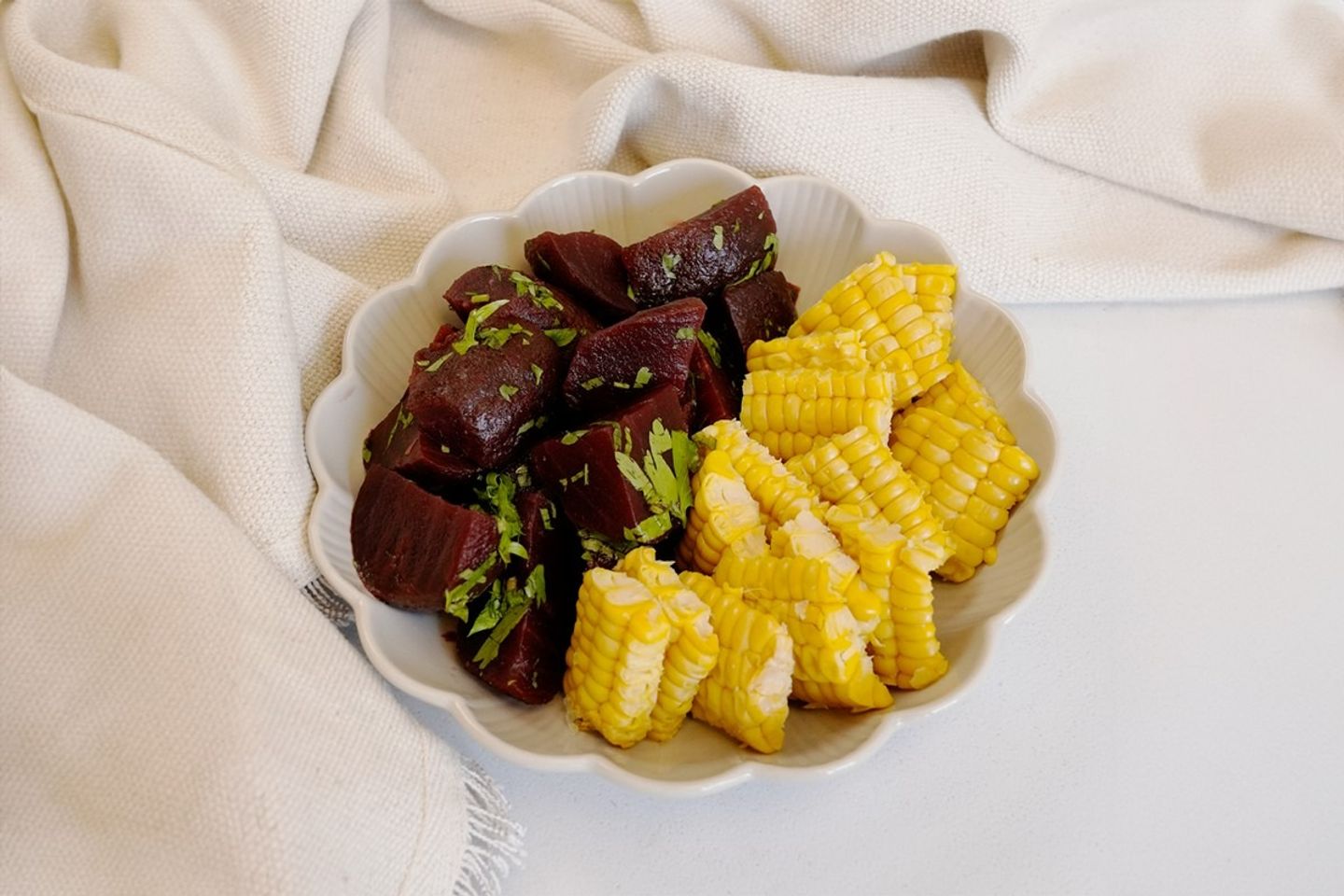 Beet And Corn Salad