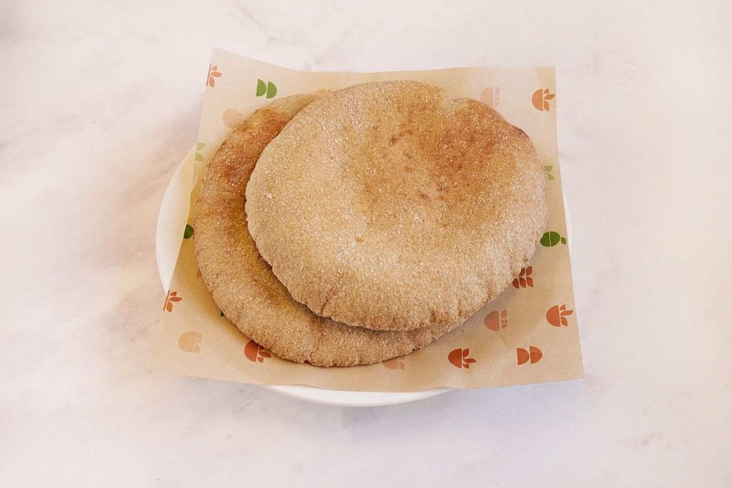 Whole Wheat Arabic Bread