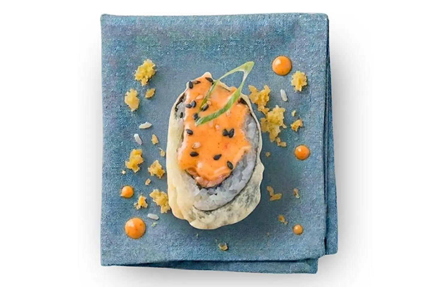 Spicy Salmon Tempura 8 Pieces