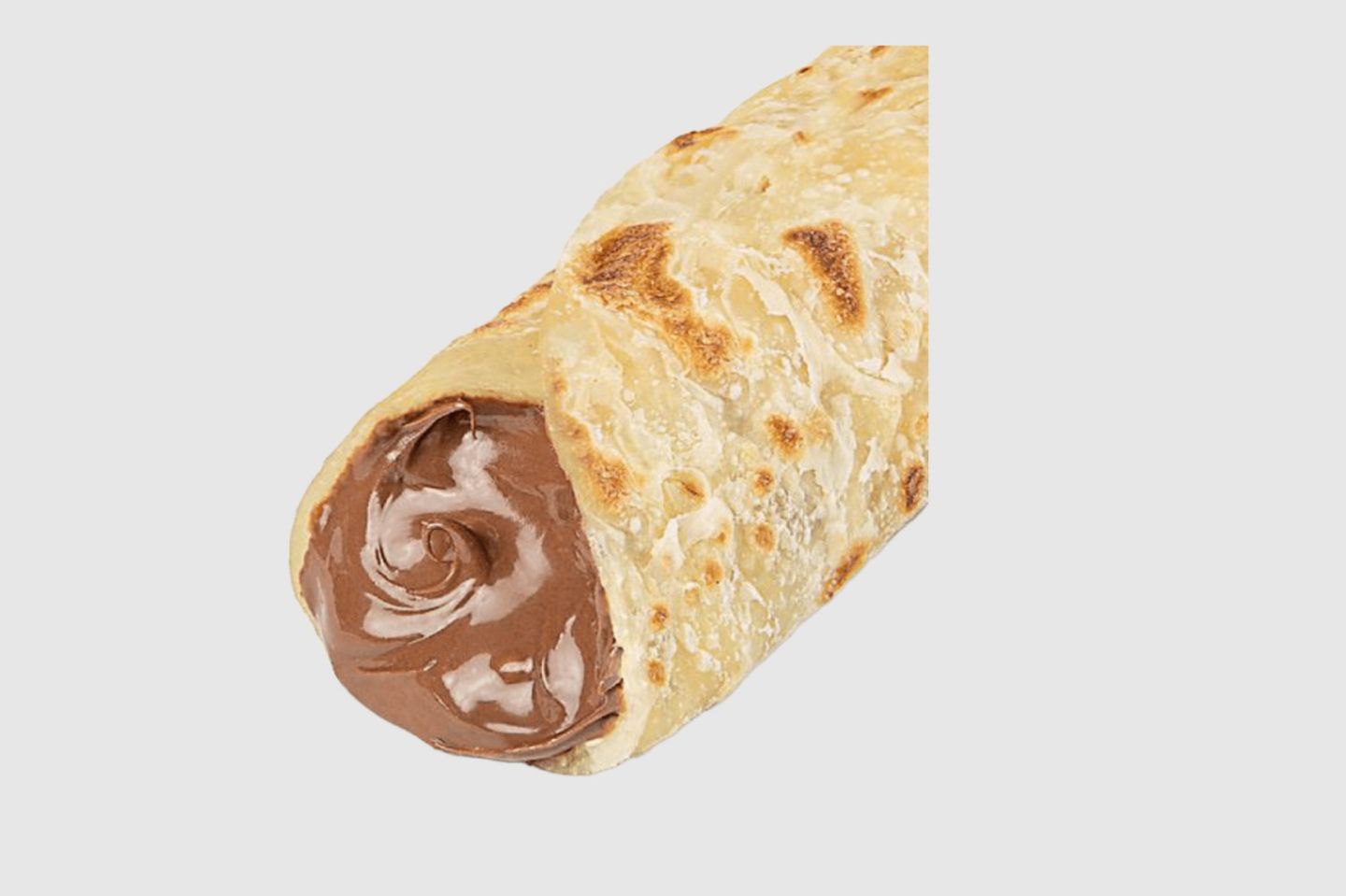 شباتي نوتيلا مع موز
