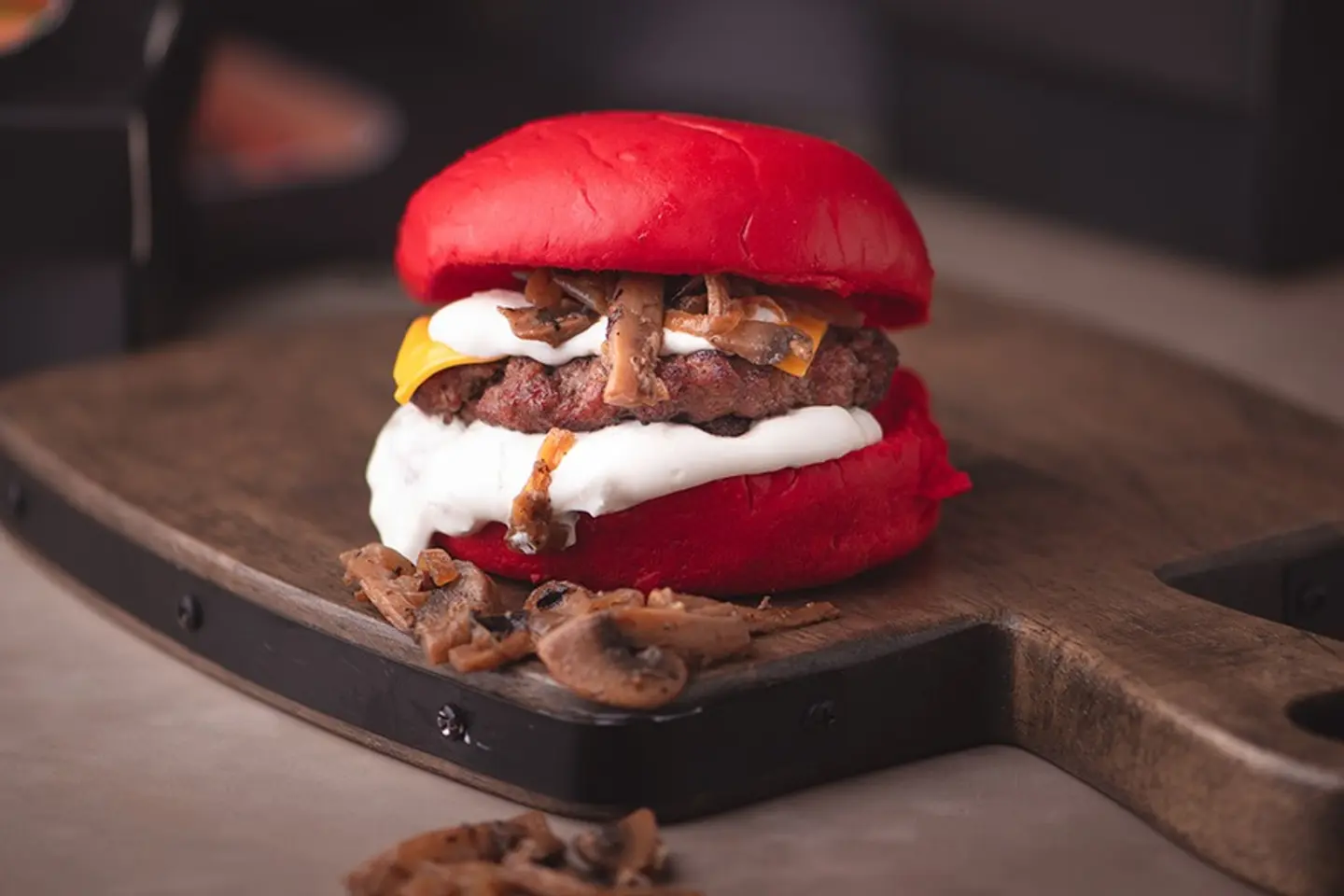 Mushroom Rock Burger