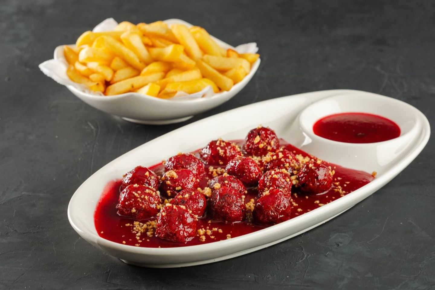 Meat Kofta With Cherry
