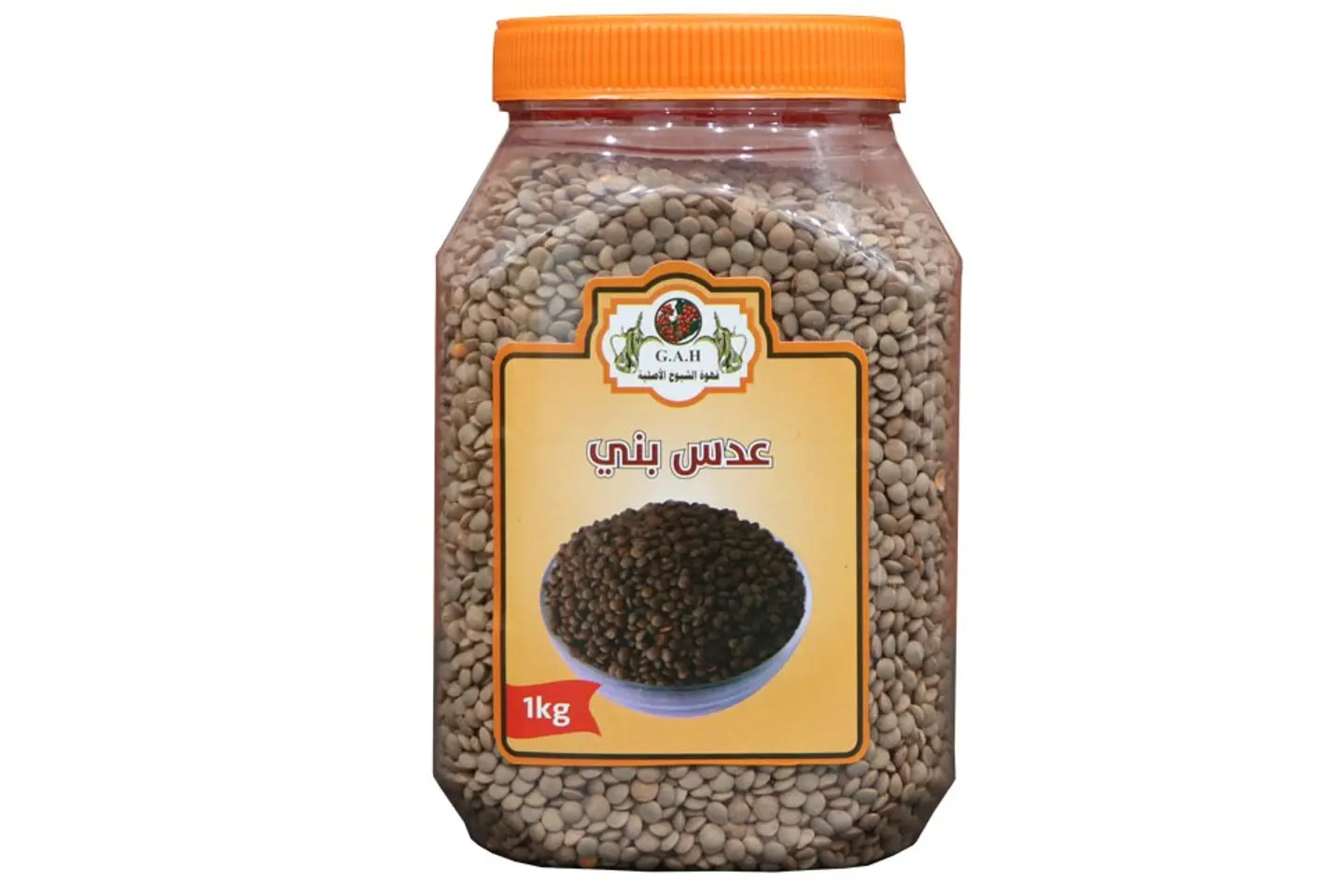 عدس بني 1 كيلو