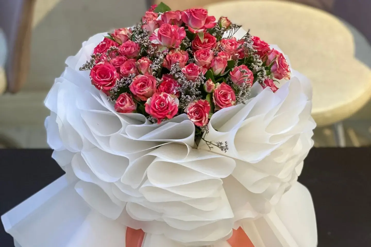 باقة ورد وريحان واحد وعشرون