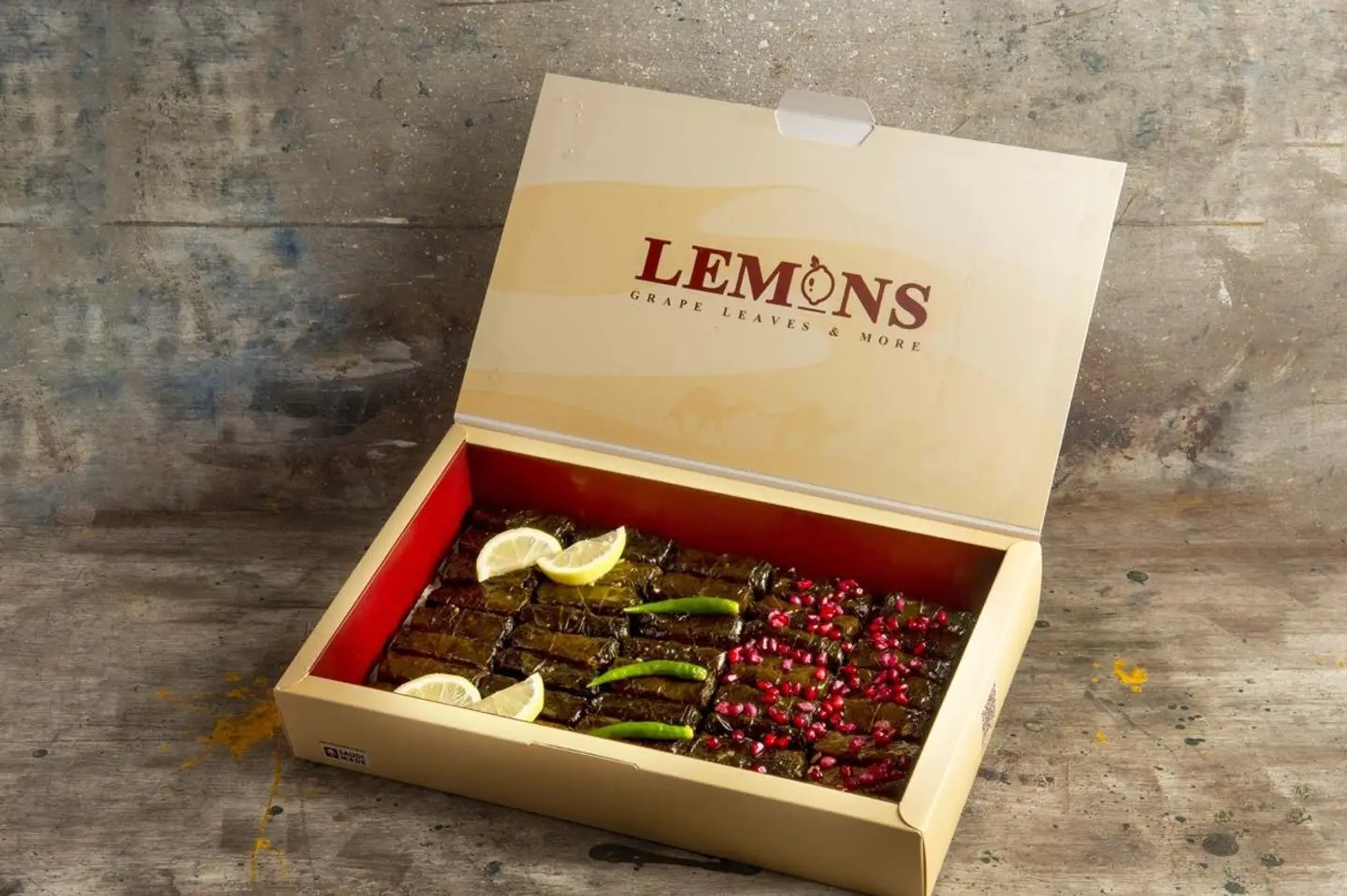 Box Grape Leave Mix 50 Piece