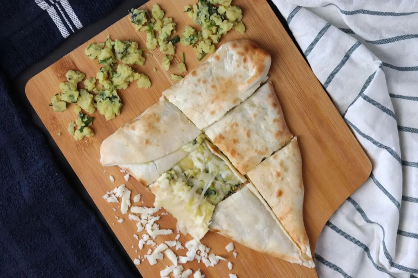 بطاطس بالجبن