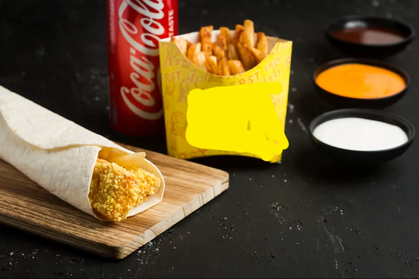 Chicken Nuggets Sandwich Regular Meal