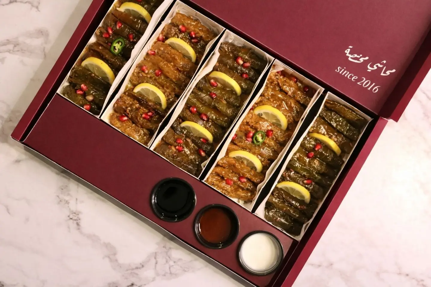 بوكس الضيافة ورق عنب وملفوف