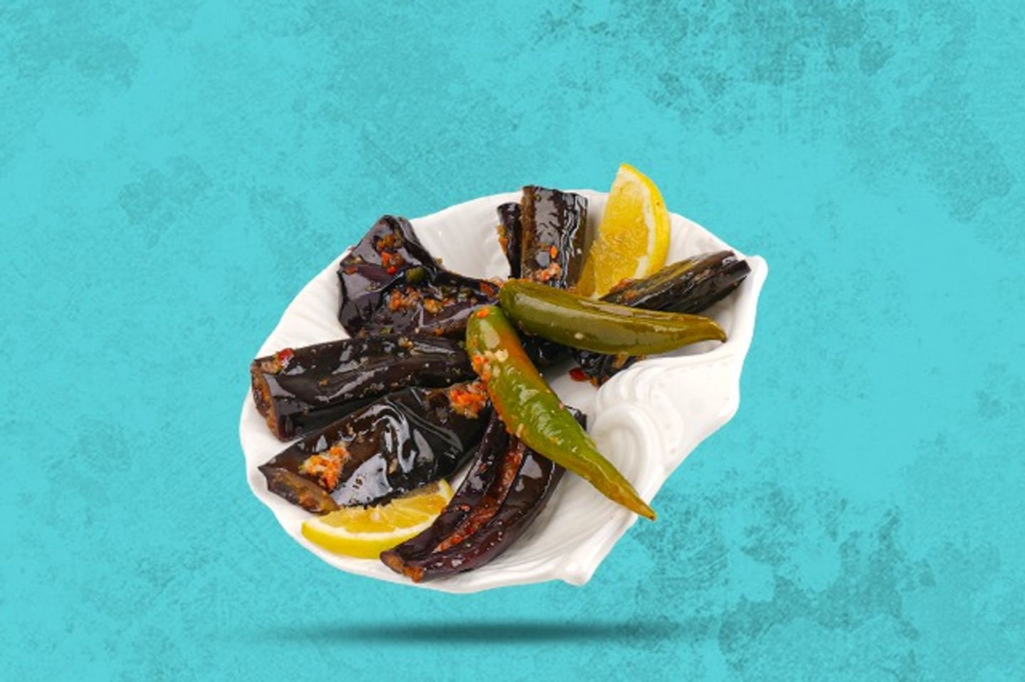 Pickled Eggplant With Special Mixture