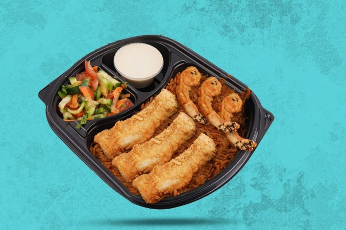 Hamour And Shrimp Fillet Meal