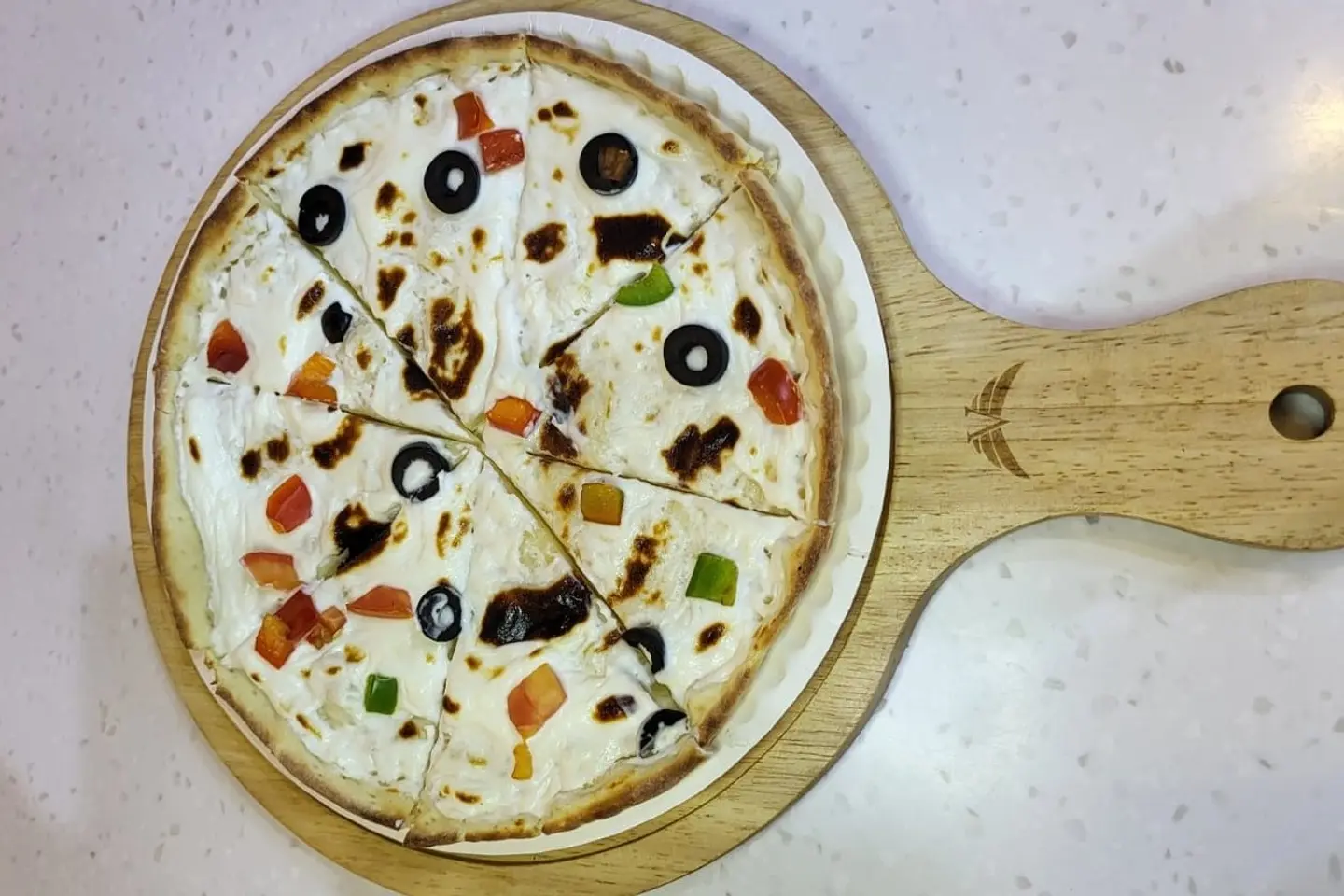 Vegetable Labneh Manqusha