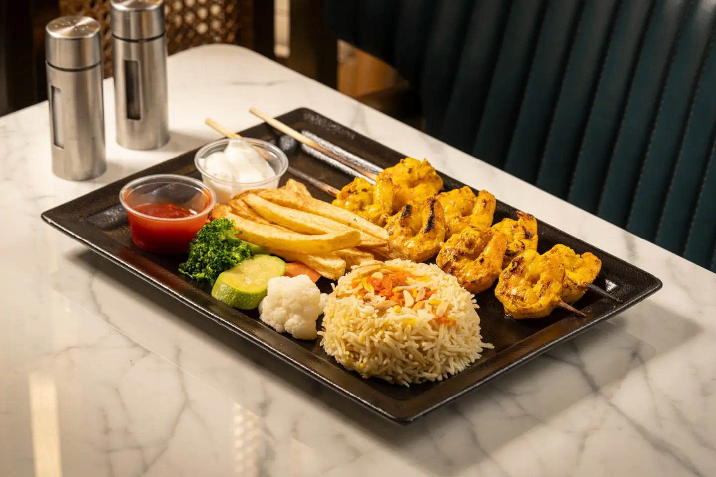 روبيان مشوي