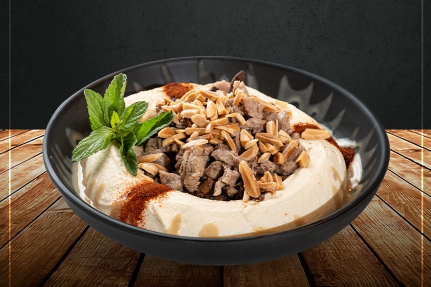 Hummus With Meat