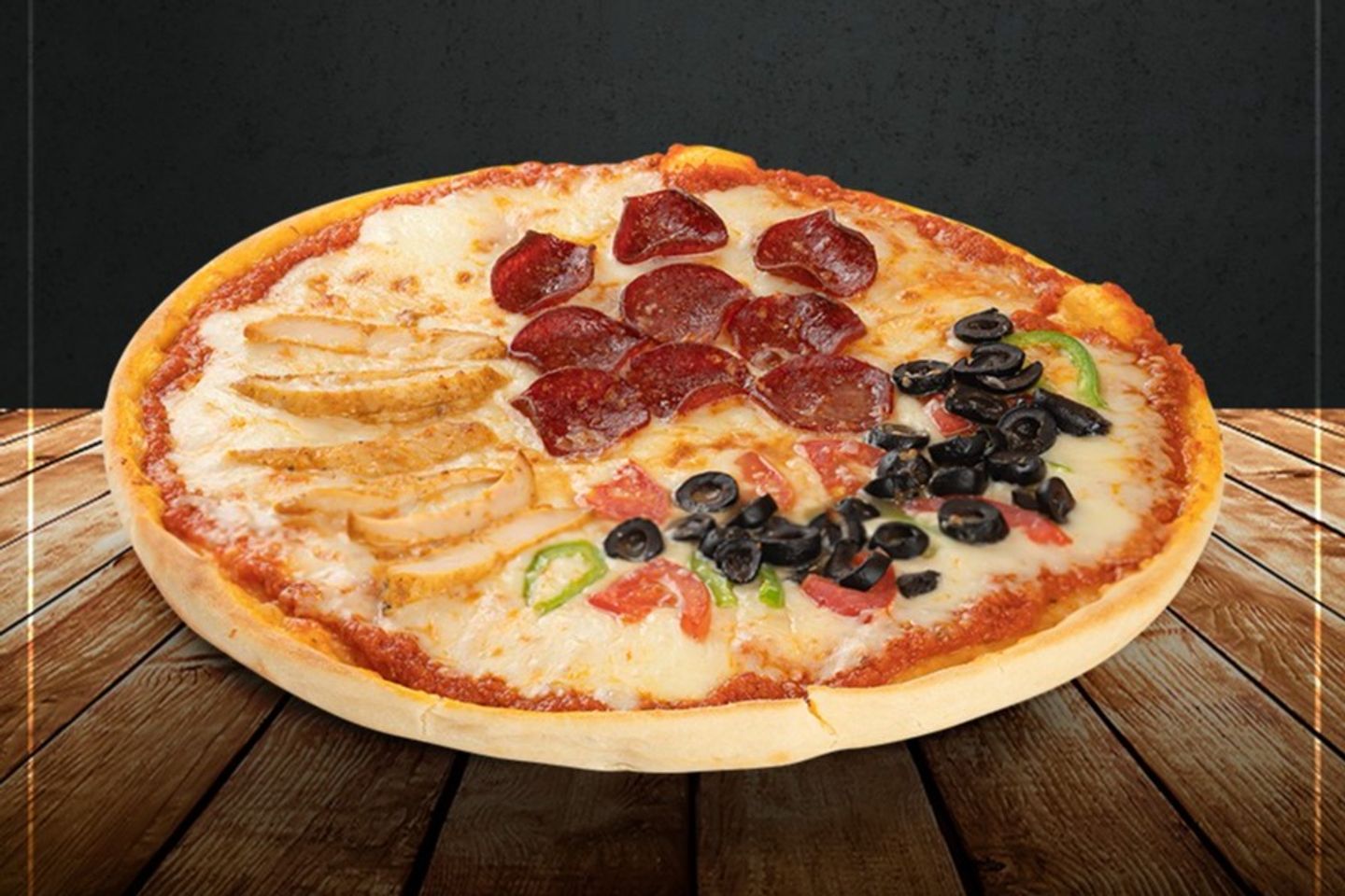 Baladna Hummus Pizza