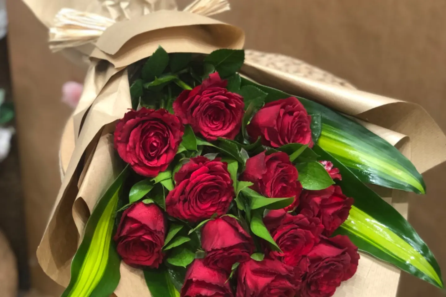 باقة ورد أحمر كلاسيك